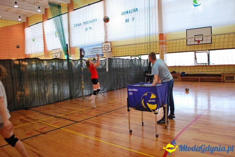 Gdyńska Akademia Siatkówki - trening 14.06.2017