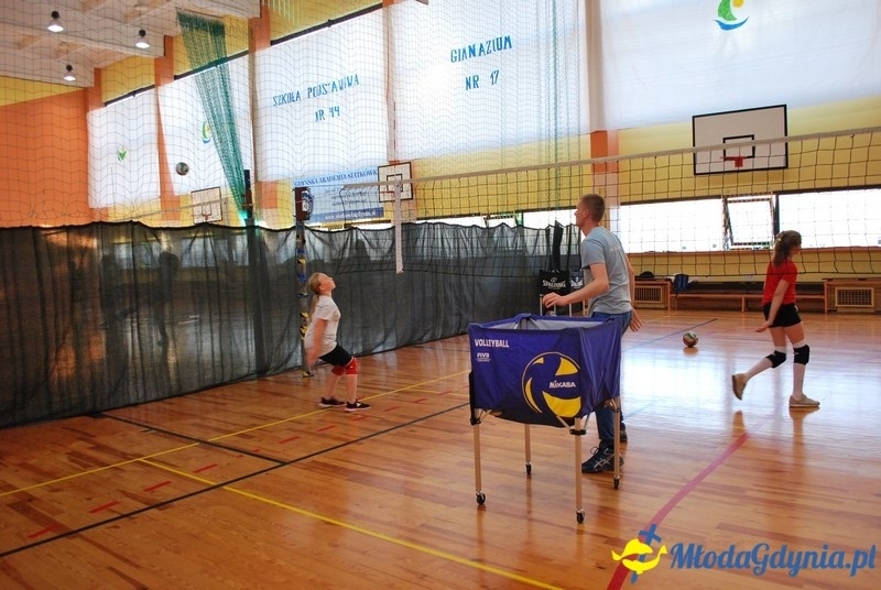 Gdyńska Akademia Siatkówki - trening 14.06.2017