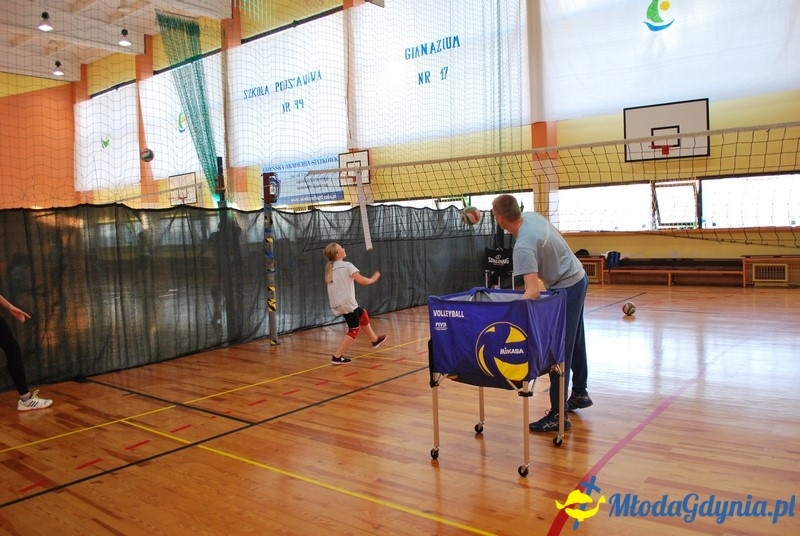 Gdyńska Akademia Siatkówki - trening 14.06.2017