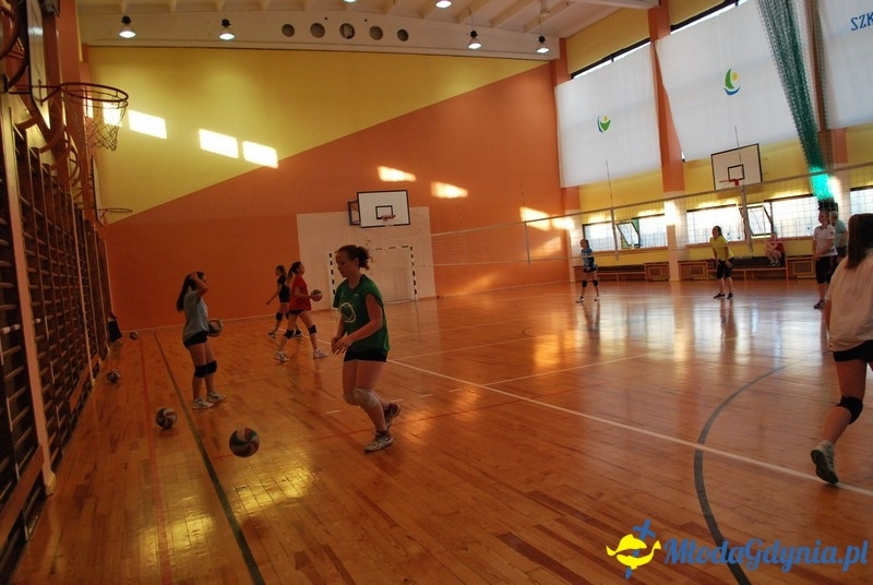 Gdyńska Akademia Siatkówki - trening 14.06.2017
