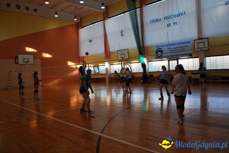 Gdyńska Akademia Siatkówki - trening 14.06.2017