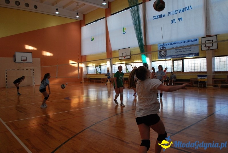Gdyńska Akademia Siatkówki - trening 14.06.2017