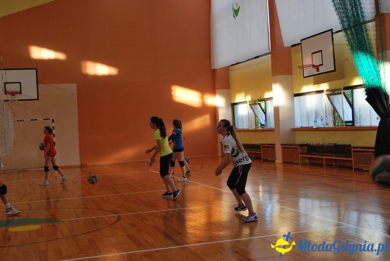 Gdyńska Akademia Siatkówki - trening 14.06.2017
