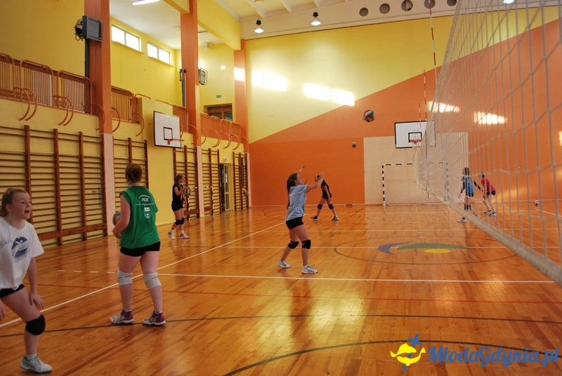 Gdyńska Akademia Siatkówki - trening 14.06.2017