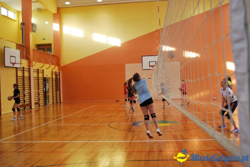 Gdyńska Akademia Siatkówki - trening 14.06.2017