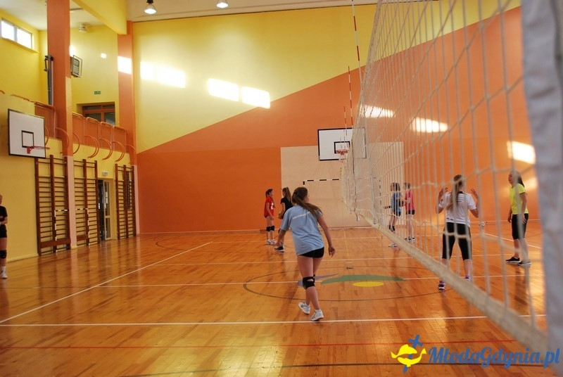 Gdyńska Akademia Siatkówki - trening 14.06.2017