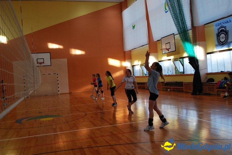 Gdyńska Akademia Siatkówki - trening 14.06.2017