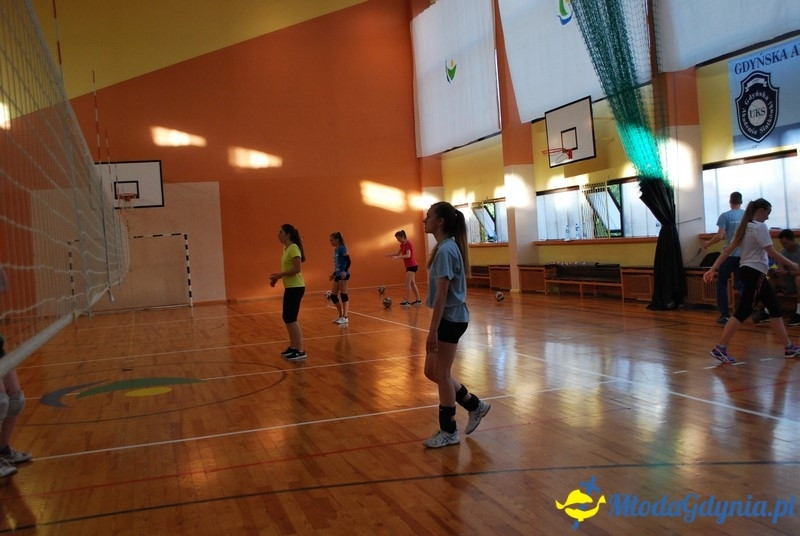 Gdyńska Akademia Siatkówki - trening 14.06.2017