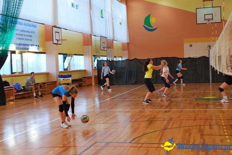 Gdyńska Akademia Siatkówki - trening 14.06.2017