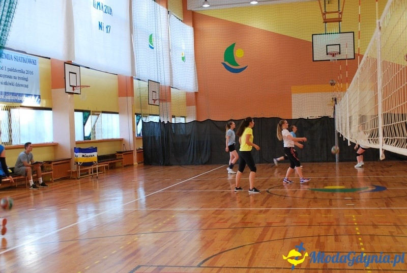 Gdyńska Akademia Siatkówki - trening 14.06.2017