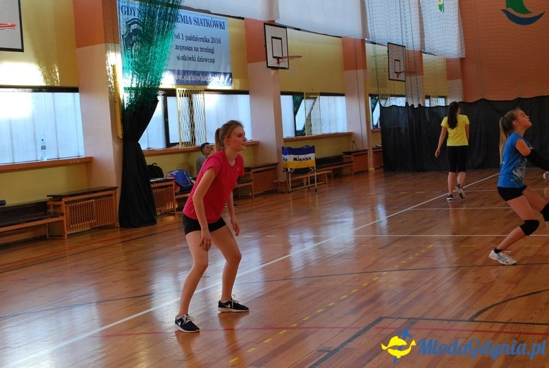 Gdyńska Akademia Siatkówki - trening 14.06.2017