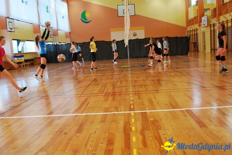 Gdyńska Akademia Siatkówki - trening 14.06.2017