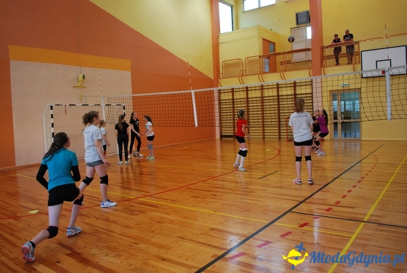 Gdyńska Akademia Siatkówki - trening 14.06.2017