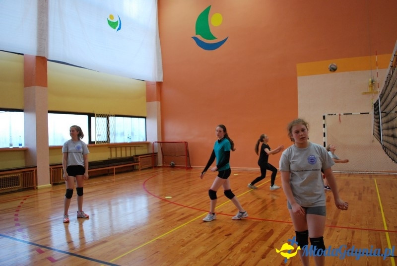 Gdyńska Akademia Siatkówki - trening 14.06.2017