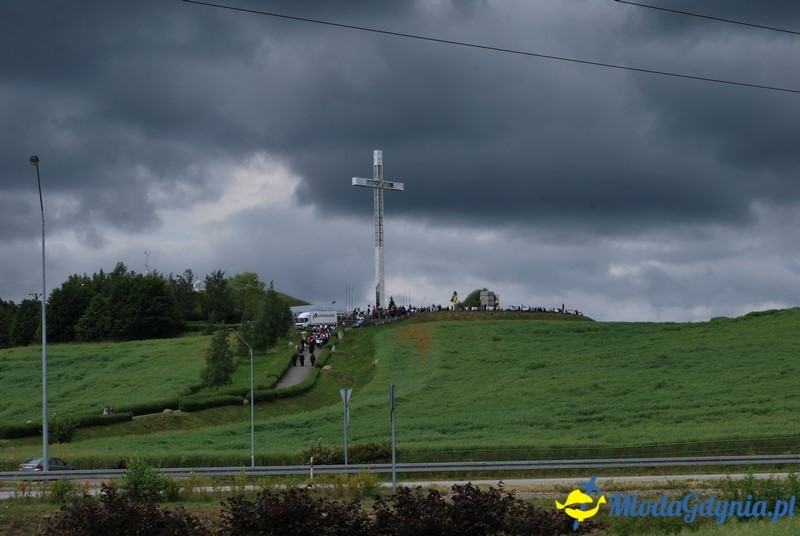 Przystań na chwilę - procesja - Góra Św. Jana Pawła II do Bazyliki
