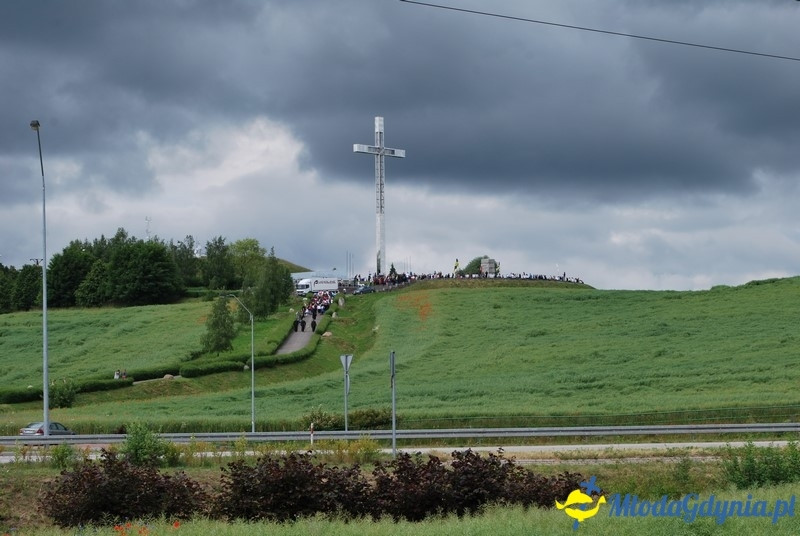 Przystań na chwilę - procesja - Góra Św. Jana Pawła II do Bazyliki