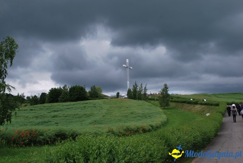Przystań na chwilę - procesja - Góra Św. Jana Pawła II do Bazyliki