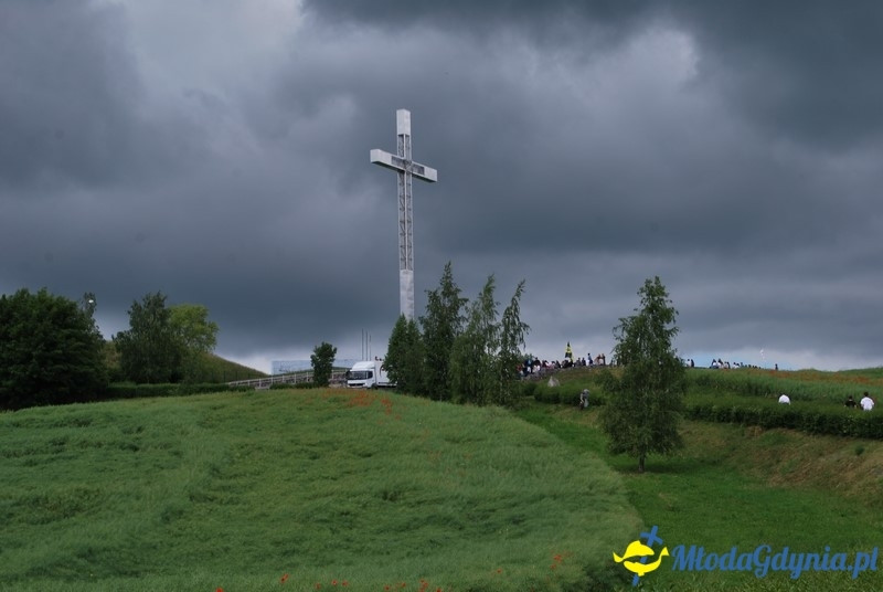 Przystań na chwilę - procesja - Góra Św. Jana Pawła II do Bazyliki