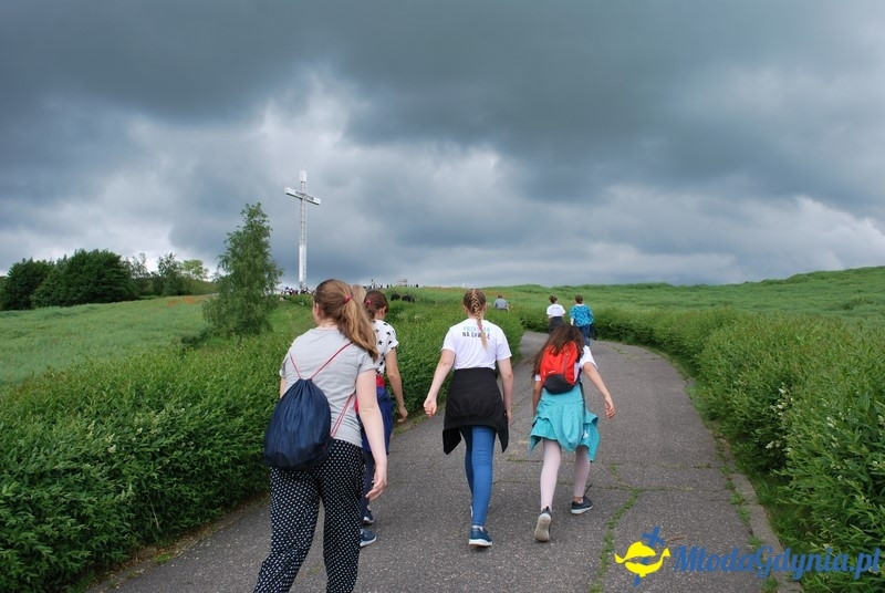 Przystań na chwilę - procesja - Góra Św. Jana Pawła II do Bazyliki