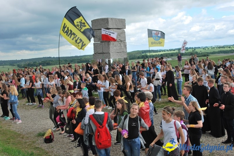 Przystań na chwilę - procesja - Góra Św. Jana Pawła II do Bazyliki