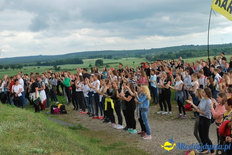 Przystań na chwilę - procesja - Góra Św. Jana Pawła II do Bazyliki