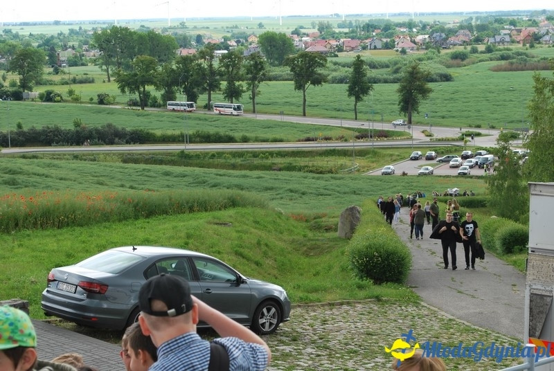 Przystań na chwilę - procesja - Góra Św. Jana Pawła II do Bazyliki