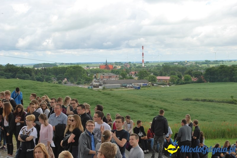 Przystań na chwilę - procesja - Góra Św. Jana Pawła II do Bazyliki