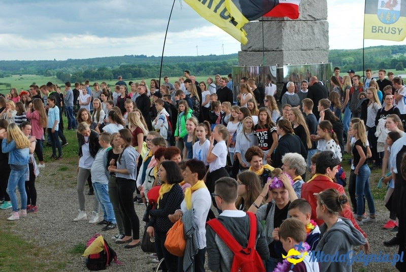 Przystań na chwilę - procesja - Góra Św. Jana Pawła II do Bazyliki