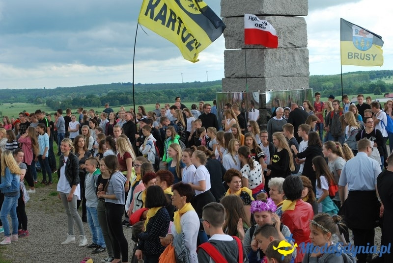 Przystań na chwilę - procesja - Góra Św. Jana Pawła II do Bazyliki