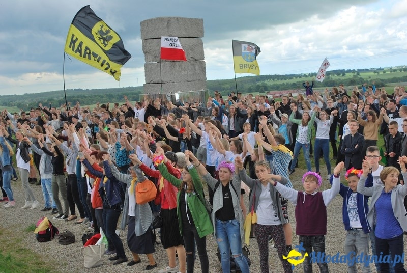 Przystań na chwilę - procesja - Góra Św. Jana Pawła II do Bazyliki