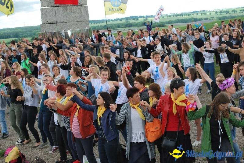 Przystań na chwilę - procesja - Góra Św. Jana Pawła II do Bazyliki
