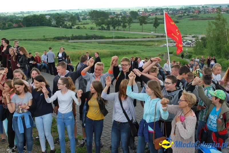 Przystań na chwilę - procesja - Góra Św. Jana Pawła II do Bazyliki