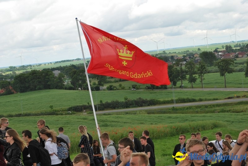 Przystań na chwilę - procesja - Góra Św. Jana Pawła II do Bazyliki