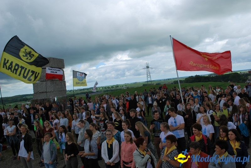 Przystań na chwilę - procesja - Góra Św. Jana Pawła II do Bazyliki