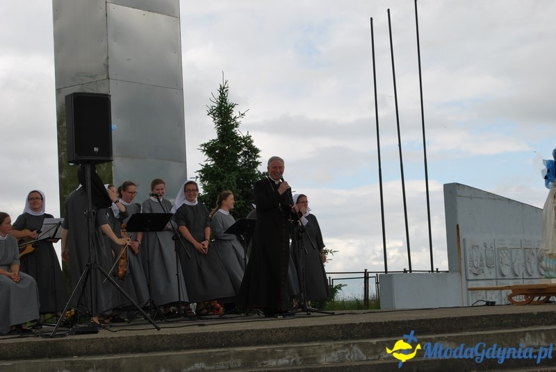 Przystań na chwilę - procesja - Góra Św. Jana Pawła II do Bazyliki