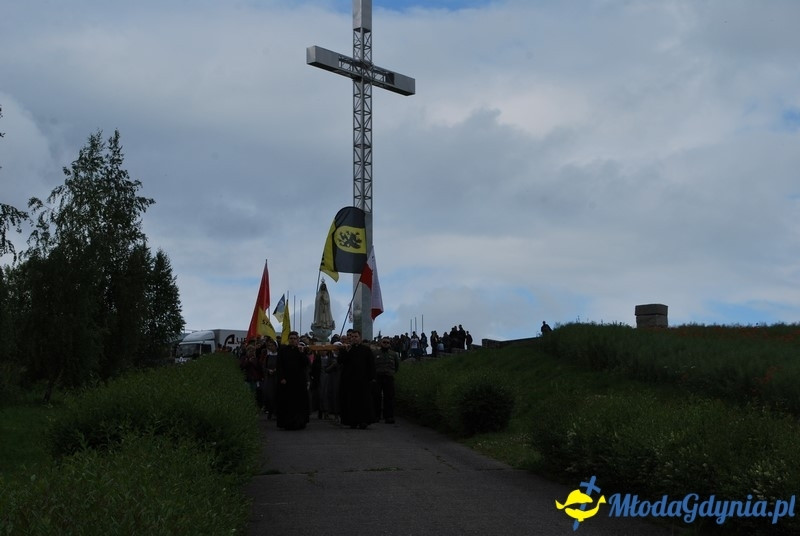 Przystań na chwilę - procesja - Góra Św. Jana Pawła II do Bazyliki