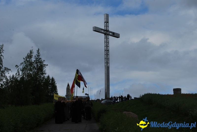 Przystań na chwilę - procesja - Góra Św. Jana Pawła II do Bazyliki