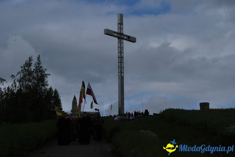 Przystań na chwilę - procesja - Góra Św. Jana Pawła II do Bazyliki