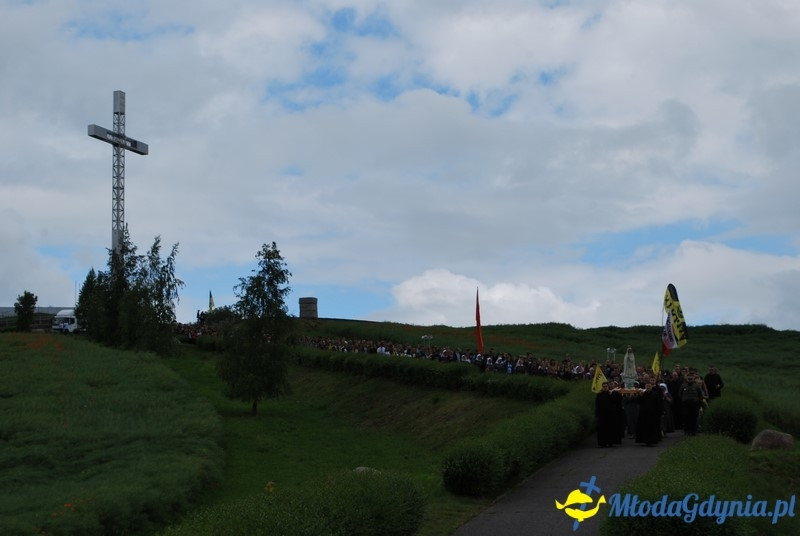 Przystań na chwilę - procesja - Góra Św. Jana Pawła II do Bazyliki