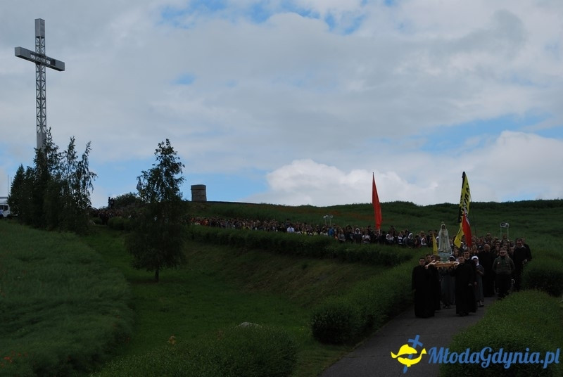 Przystań na chwilę - procesja - Góra Św. Jana Pawła II do Bazyliki