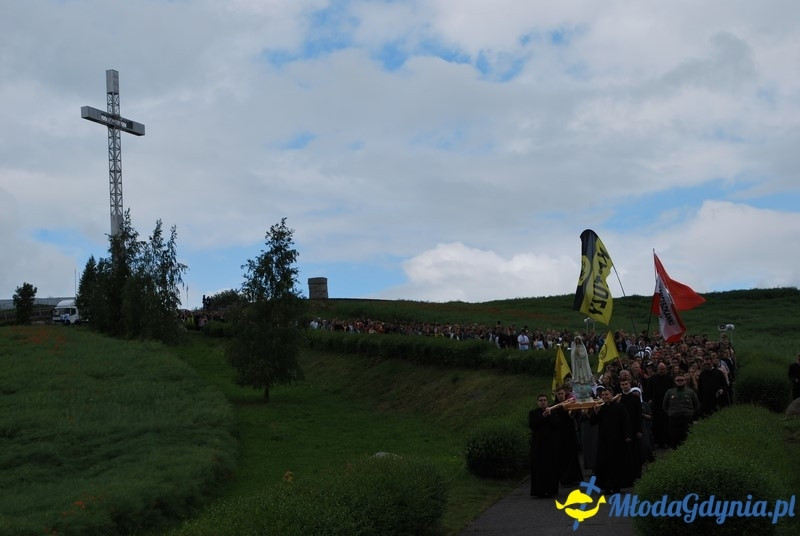 Przystań na chwilę - procesja - Góra Św. Jana Pawła II do Bazyliki