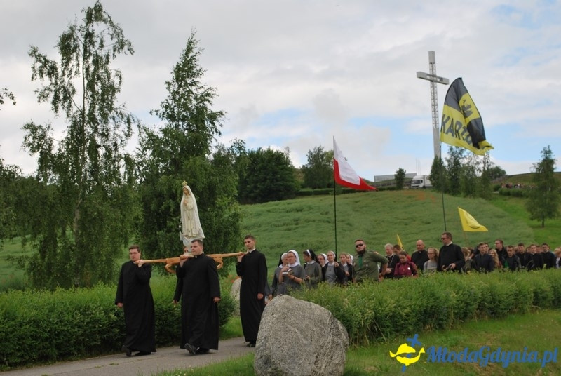 Przystań na chwilę - procesja - Góra Św. Jana Pawła II do Bazyliki
