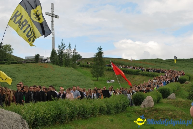 Przystań na chwilę - procesja - Góra Św. Jana Pawła II do Bazyliki