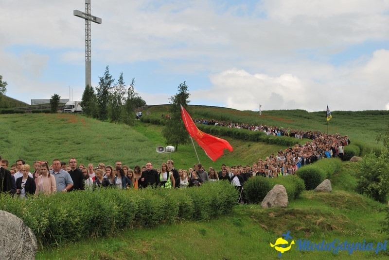 Przystań na chwilę - procesja - Góra Św. Jana Pawła II do Bazyliki
