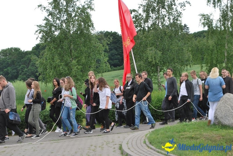 Przystań na chwilę - procesja - Góra Św. Jana Pawła II do Bazyliki