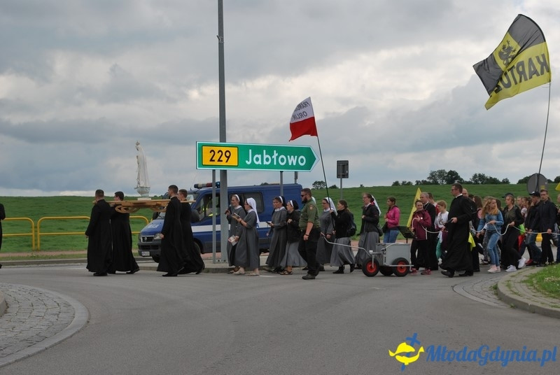 Przystań na chwilę - procesja - Góra Św. Jana Pawła II do Bazyliki