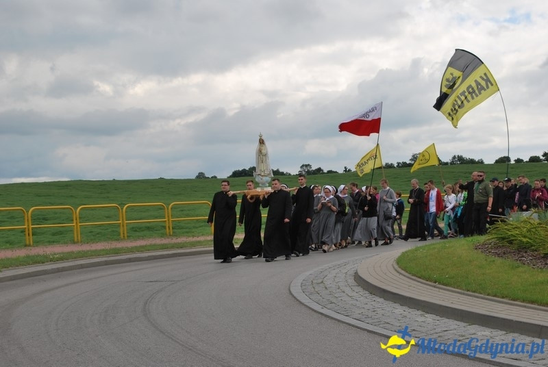 Przystań na chwilę - procesja - Góra Św. Jana Pawła II do Bazyliki