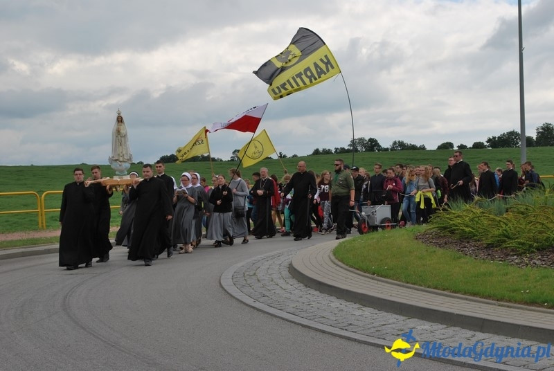 Przystań na chwilę - procesja - Góra Św. Jana Pawła II do Bazyliki