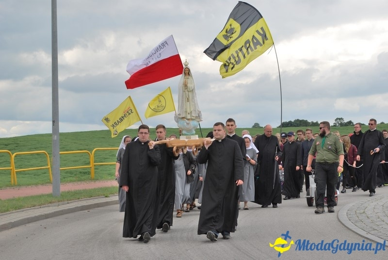 Przystań na chwilę - procesja - Góra Św. Jana Pawła II do Bazyliki