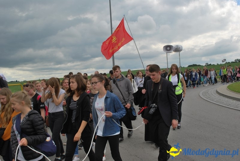 Przystań na chwilę - procesja - Góra Św. Jana Pawła II do Bazyliki